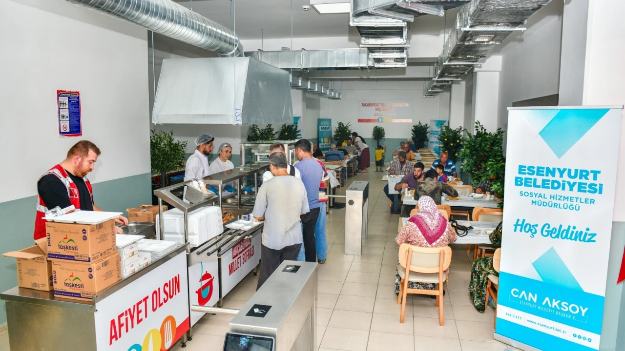 Esenyurt Millet Sofraları Yenilendi: Temiz ve Hijyenik Hizmette Yeni Dönem
