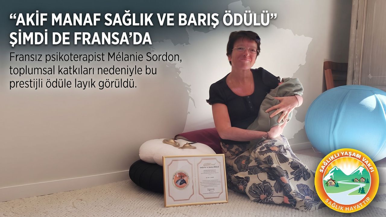 Fransa'da Akif Manaf Sağlık ve Barış Ödülü: Mélanie Sordon'un Kadın ve Çocuk Hakları Mücadelesi