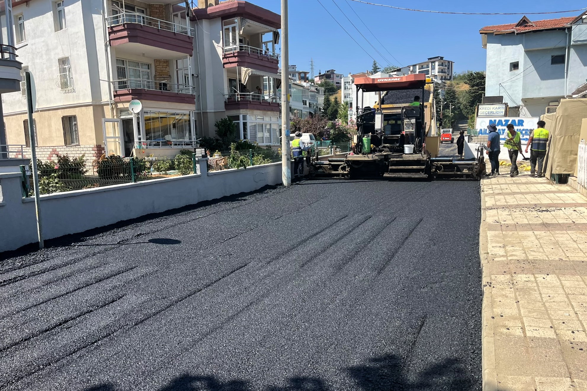 Süleymanpaşa Belediyesi asfalt ve yol çalışmalarına odaklandı