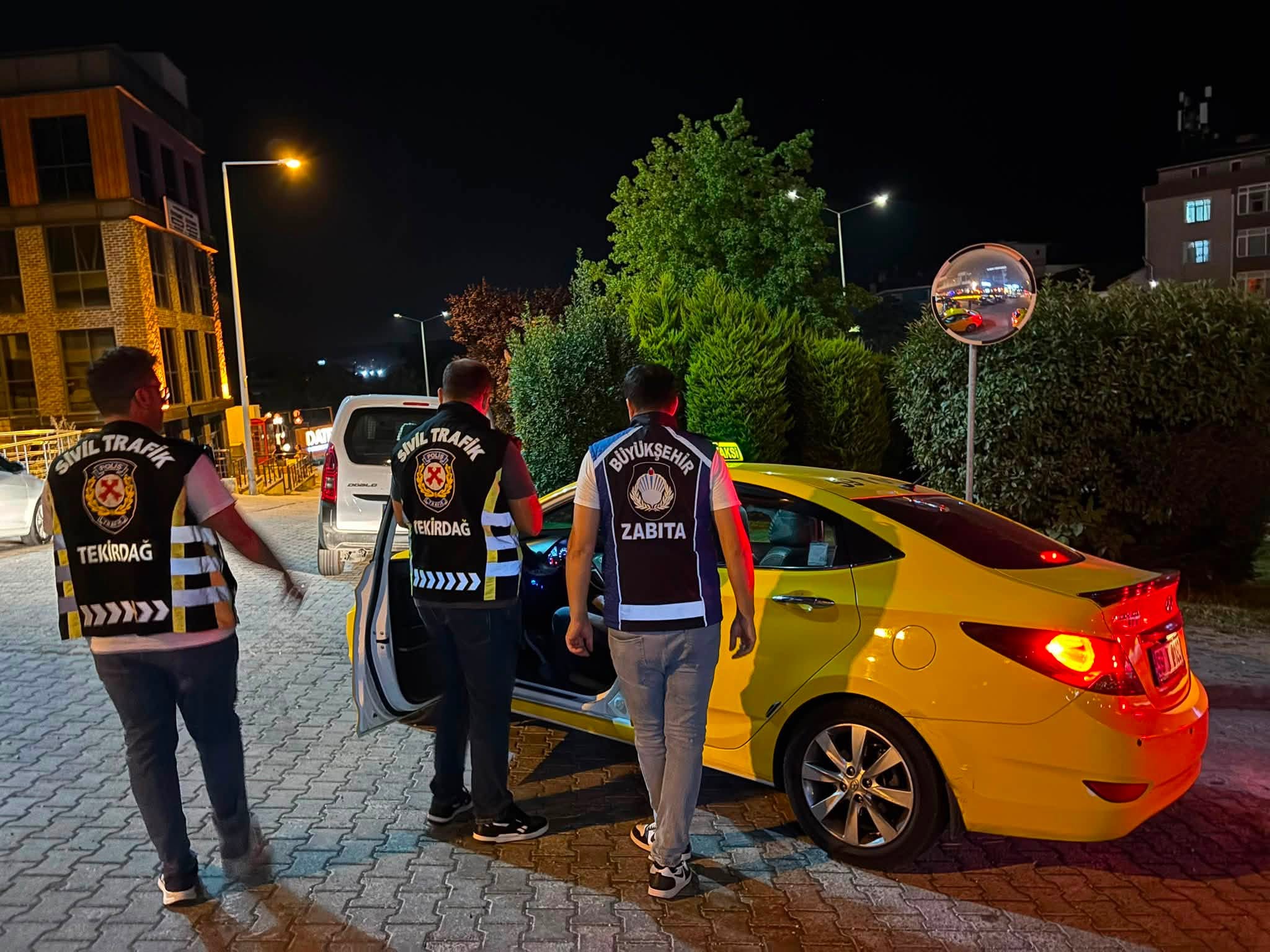 Tekirdağ’da ticari araçlara sıkı denetim