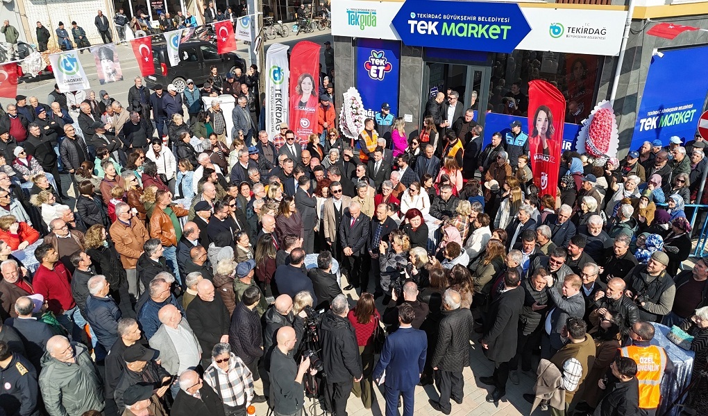 TEK Market 8. şubesini Marmaraereğlisi’nde açıyor