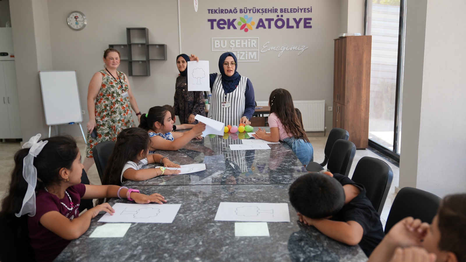 TEK Atölye’de yaz dönemi yoğun geçiyor