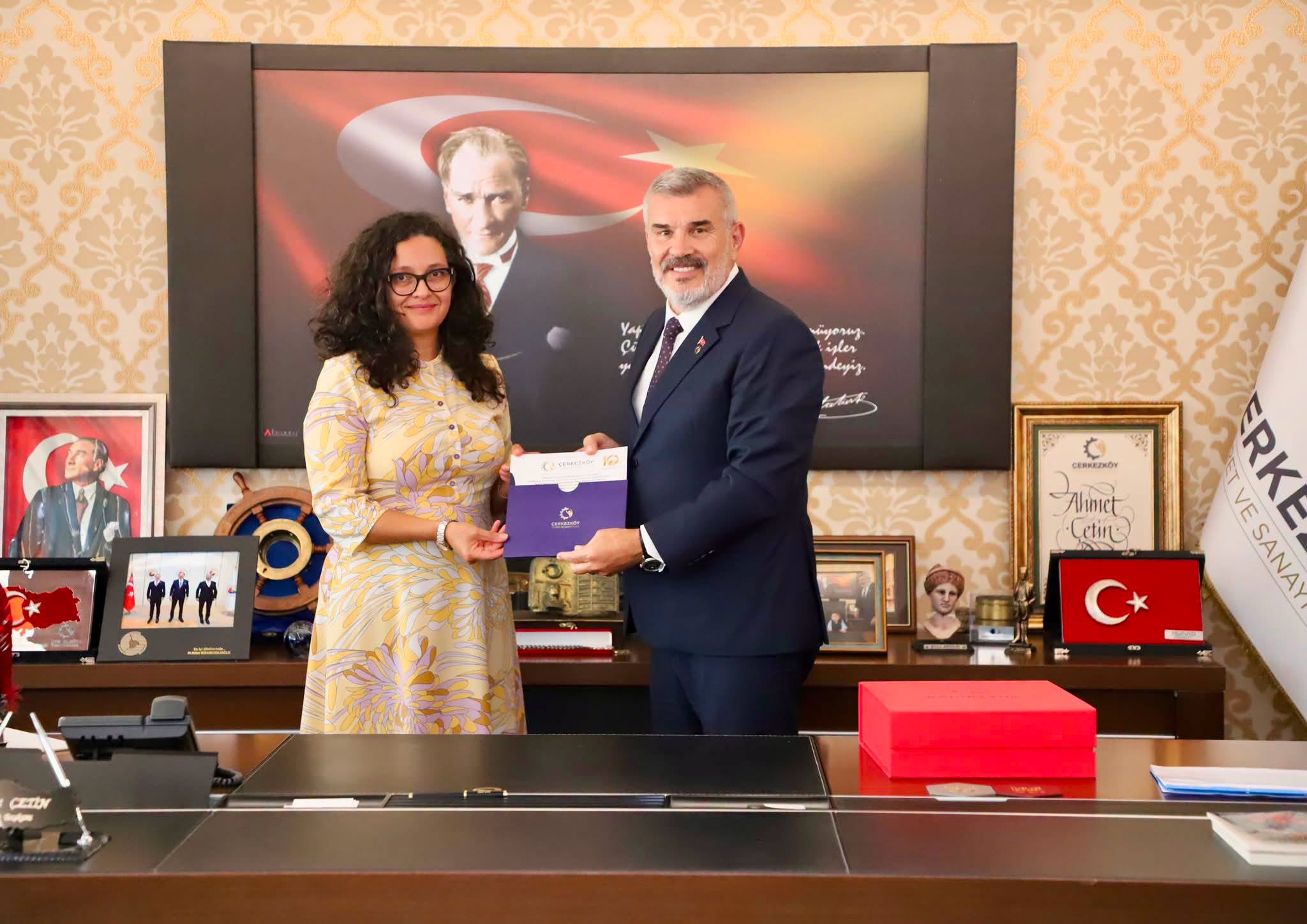 Bulgaristan Edirne Başkonsolosu'ndan Çerkezköy TSO’ya Önemli Ziyaret