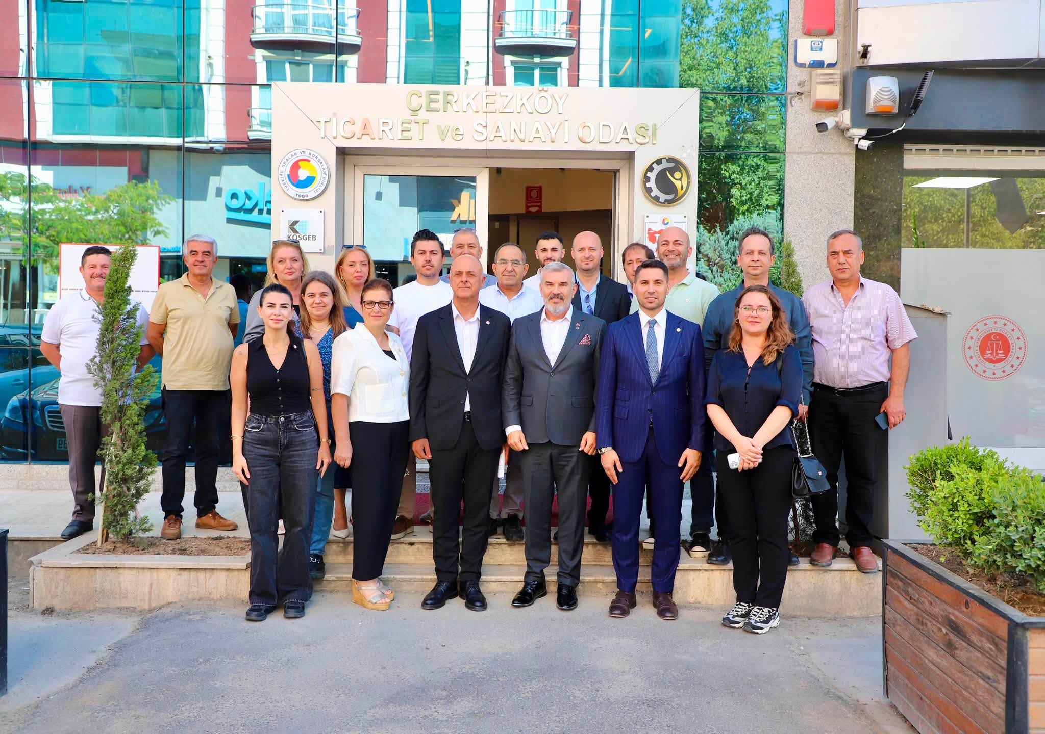 Yeni Parti'den Çerkezköy TSO'ya Ziyaret