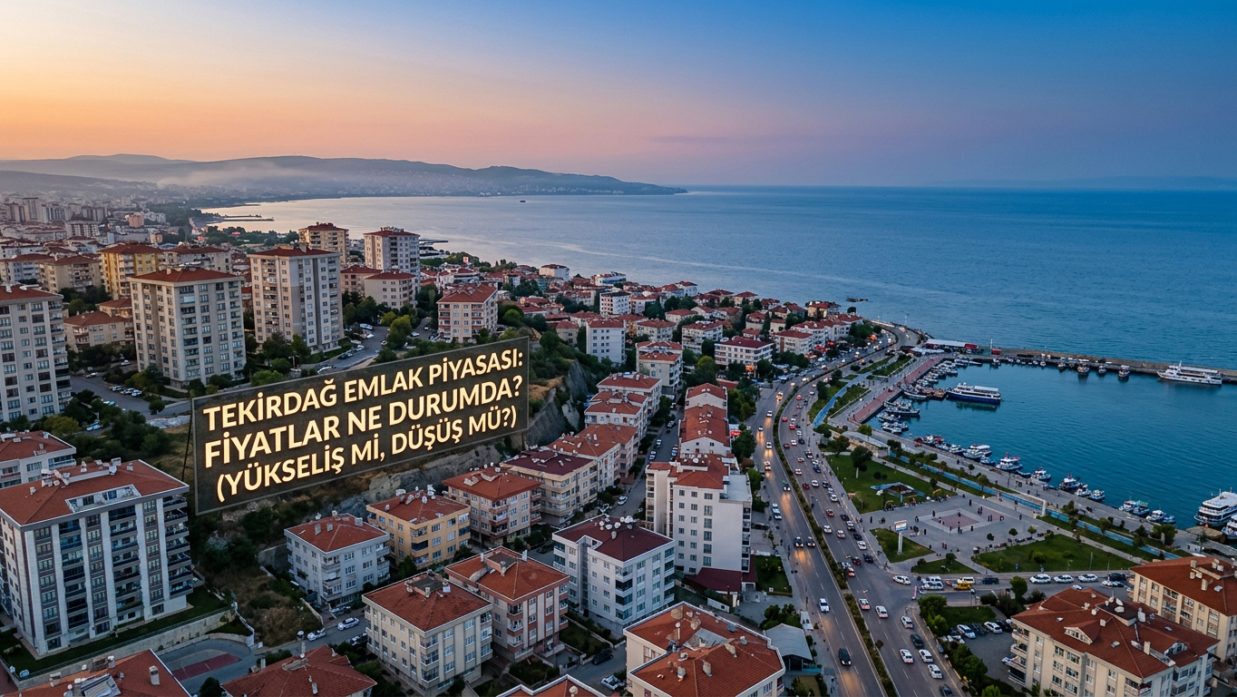 Tekirdağ’ın Hangi İlçelerinde Emlak Fiyatları Artıyor