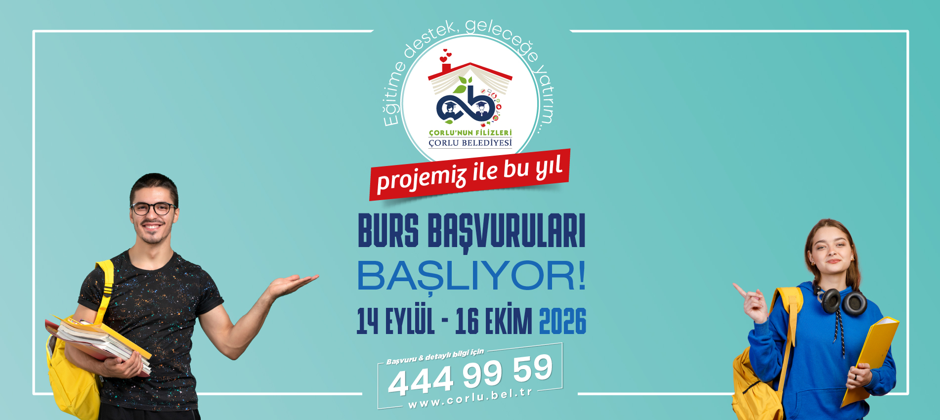 Çorlu Belediyesi Burs Başvuruları Başladı