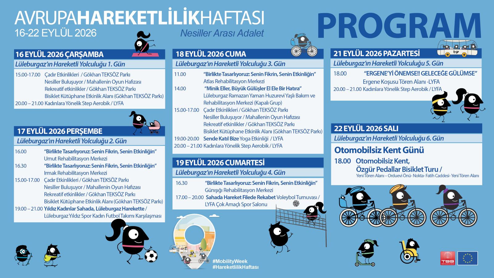 Avrupa Hareketlilik Haftası Başlıyor