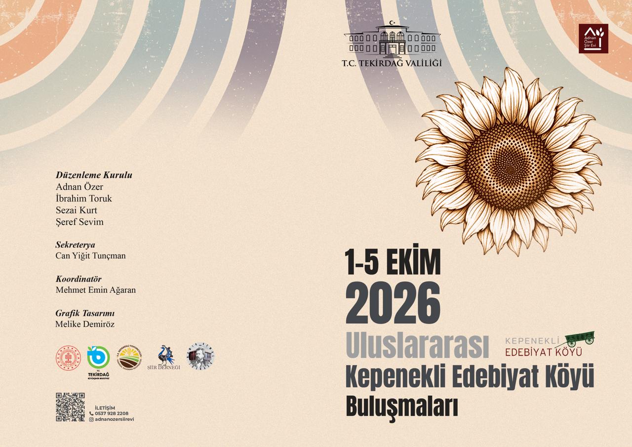 Tekirdağ’da Dev Edebiyat Buluşması