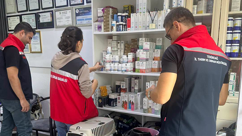Şarköy’de Veteriner Kliniklerine Kapsamlı Denetim