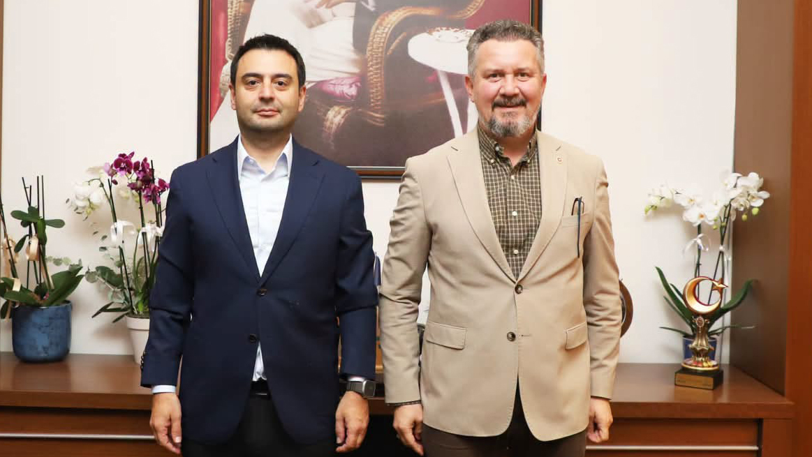 AK Parti'li Özcan’dan Çorlu TSO Başkanı Volkan’a Ziyaret